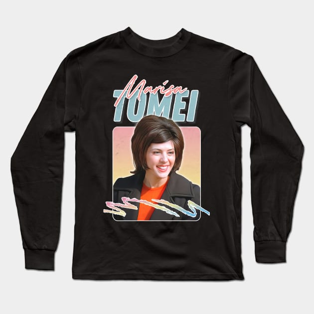 Marisa Tomei / / 90s Fan Aesthetic Artwork Long Sleeve T-Shirt by DankFutura